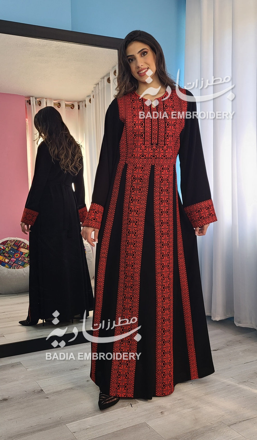Beautiful Traditional Red Thobe