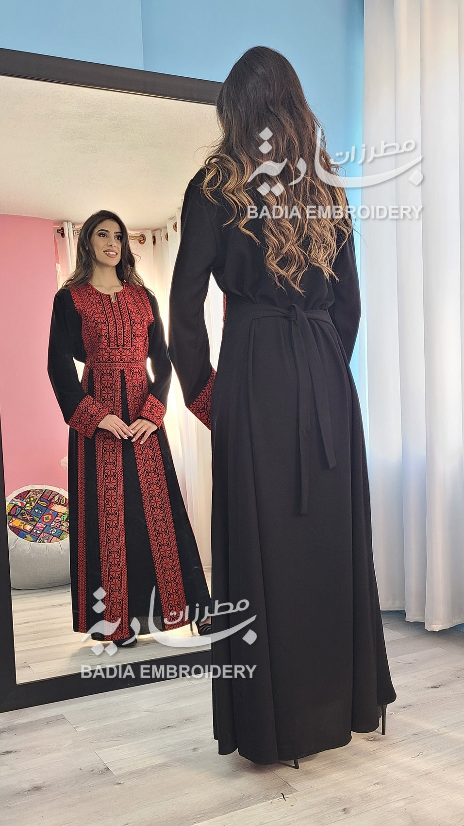 Beautiful Traditional Red Thobe