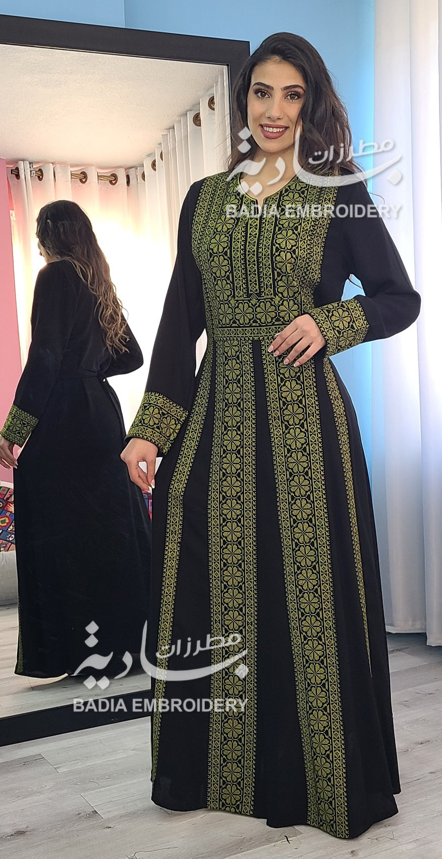 Beautiful Traditional Green Thobe