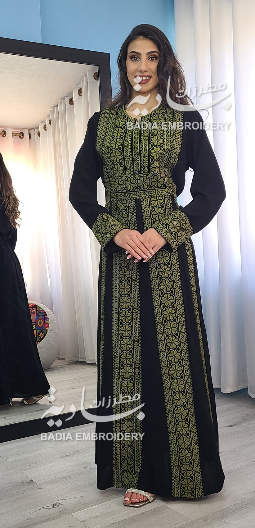 Beautiful Traditional Green Thobe