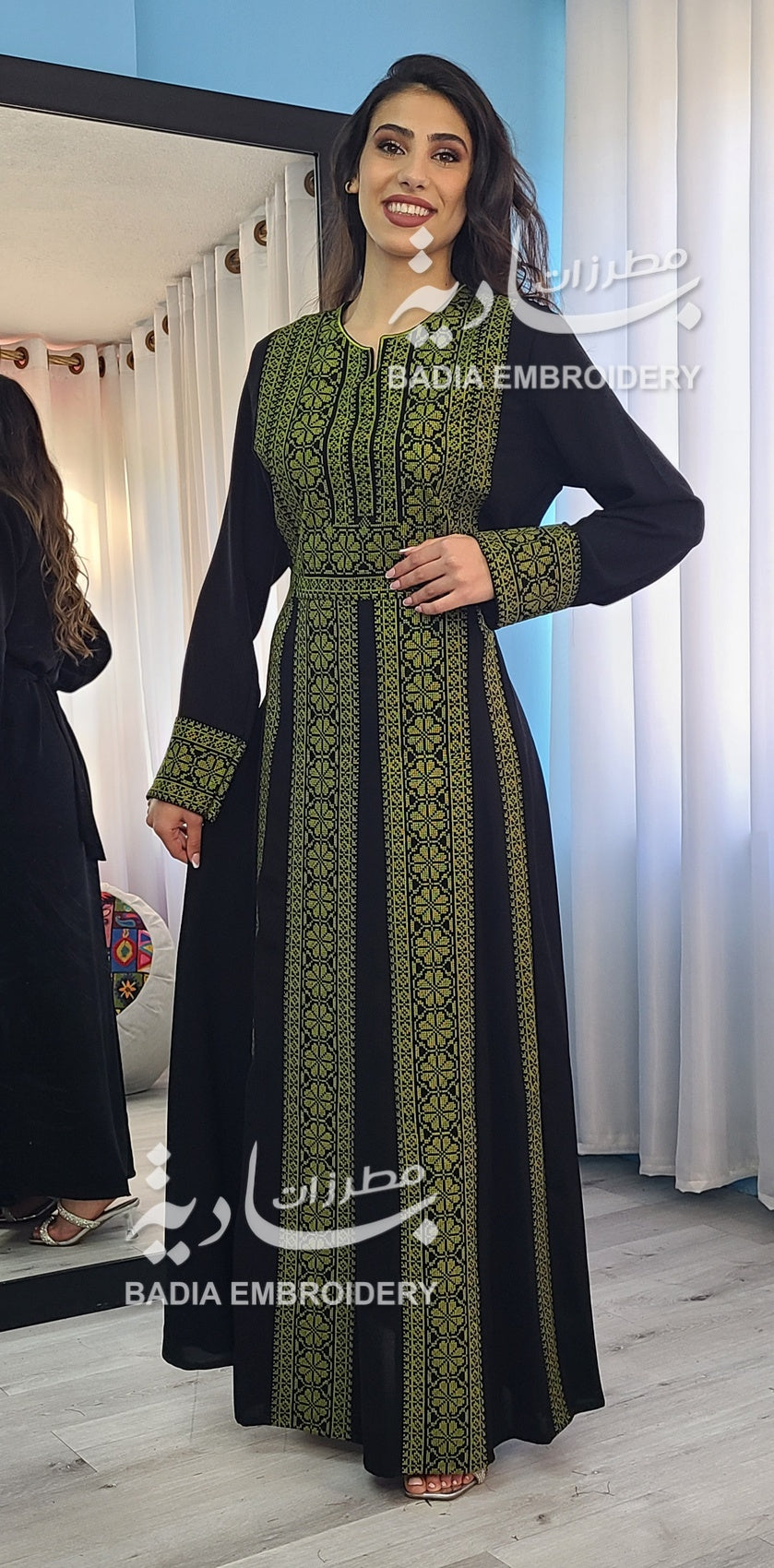 Beautiful Traditional Green Thobe