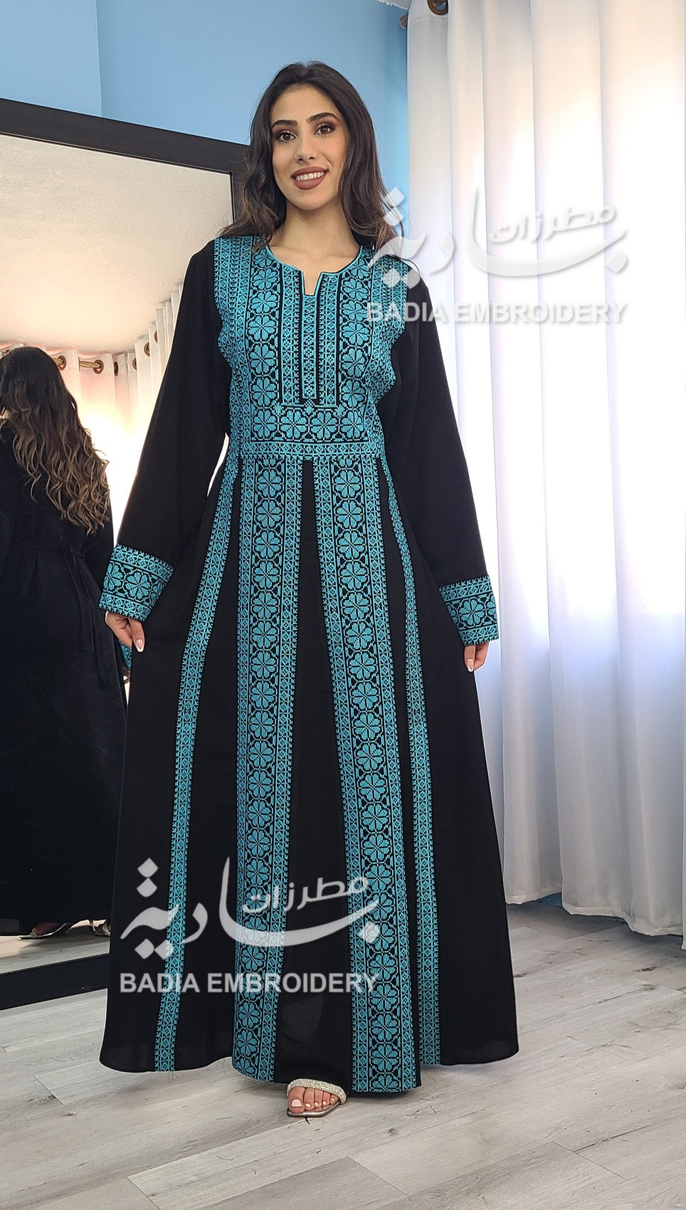 Beautiful Traditional Blue Thobe