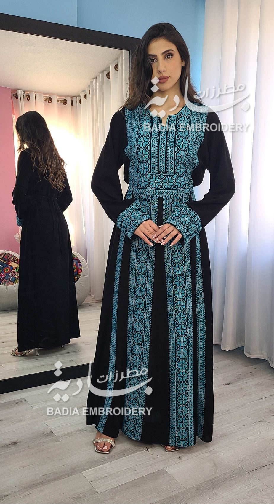 Beautiful Traditional Blue Thobe