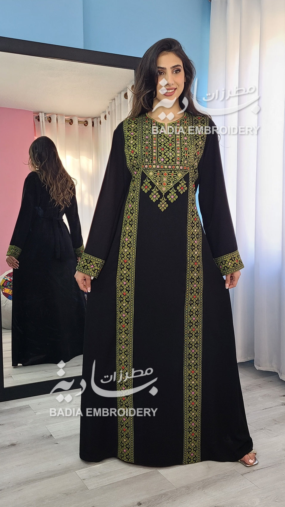 Beautiful Traditional Green Thobe