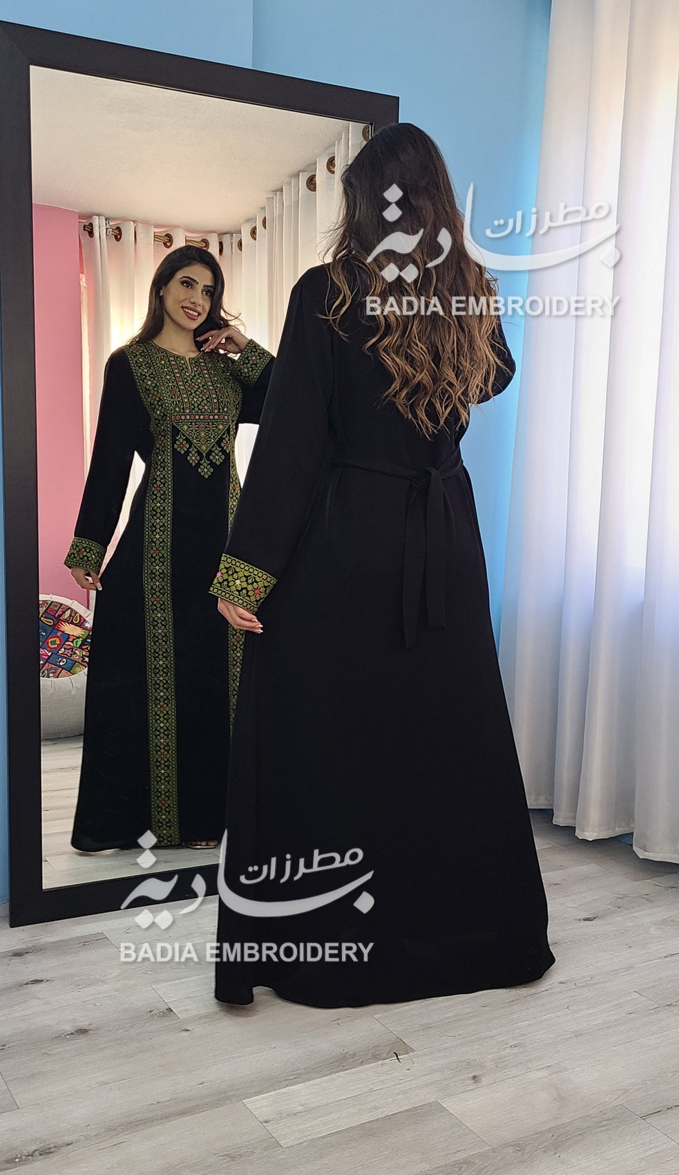 Beautiful Traditional Green Thobe