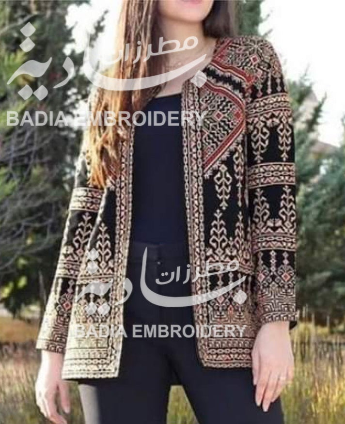 Modern Embroidered Jacket
