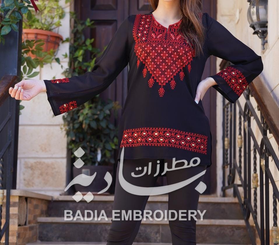 Modern Embroidered Shirt
